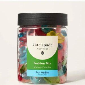 Kate spade New York x Target Collab Fashion Mix Fruit Medley Gummy Candy Jar